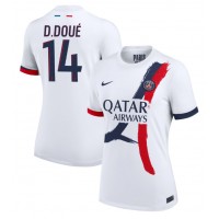 Paris Saint-Germain Desire Doue #14 Vonkajší Ženy futbalový dres 2024-25 Krátky Rukáv